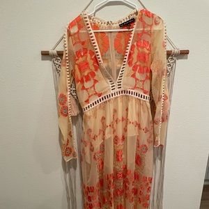 For love & lemons maxi dress M